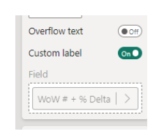 Custom Label doesn`t work - Microsoft Fabric Community