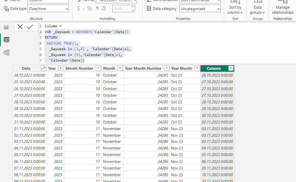 Solved: Add date if it comes on a Tuesday and Wednesday - Microsoft ...