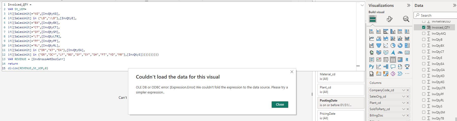 Need help with IF/Switch - Microsoft Fabric Community