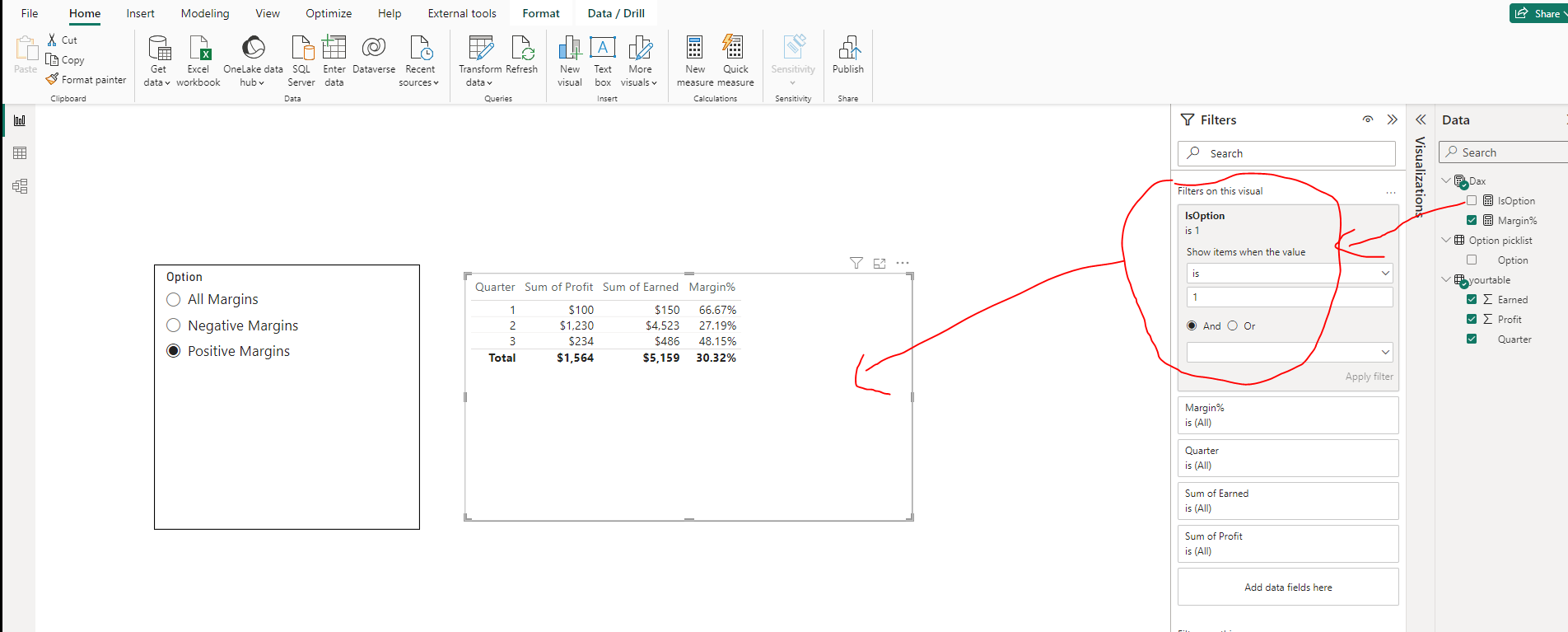 Filter Measure based on Text Value in Measure - Microsoft Fabric Community