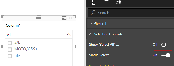 Filter with Select All = OFF still selects ALL - Microsoft Fabric Community