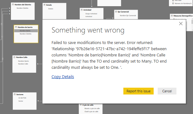 Solved: Relationship error when trying to create lookup ta ...