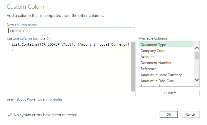 Solved: lookup value in another column - Microsoft Fabric Community