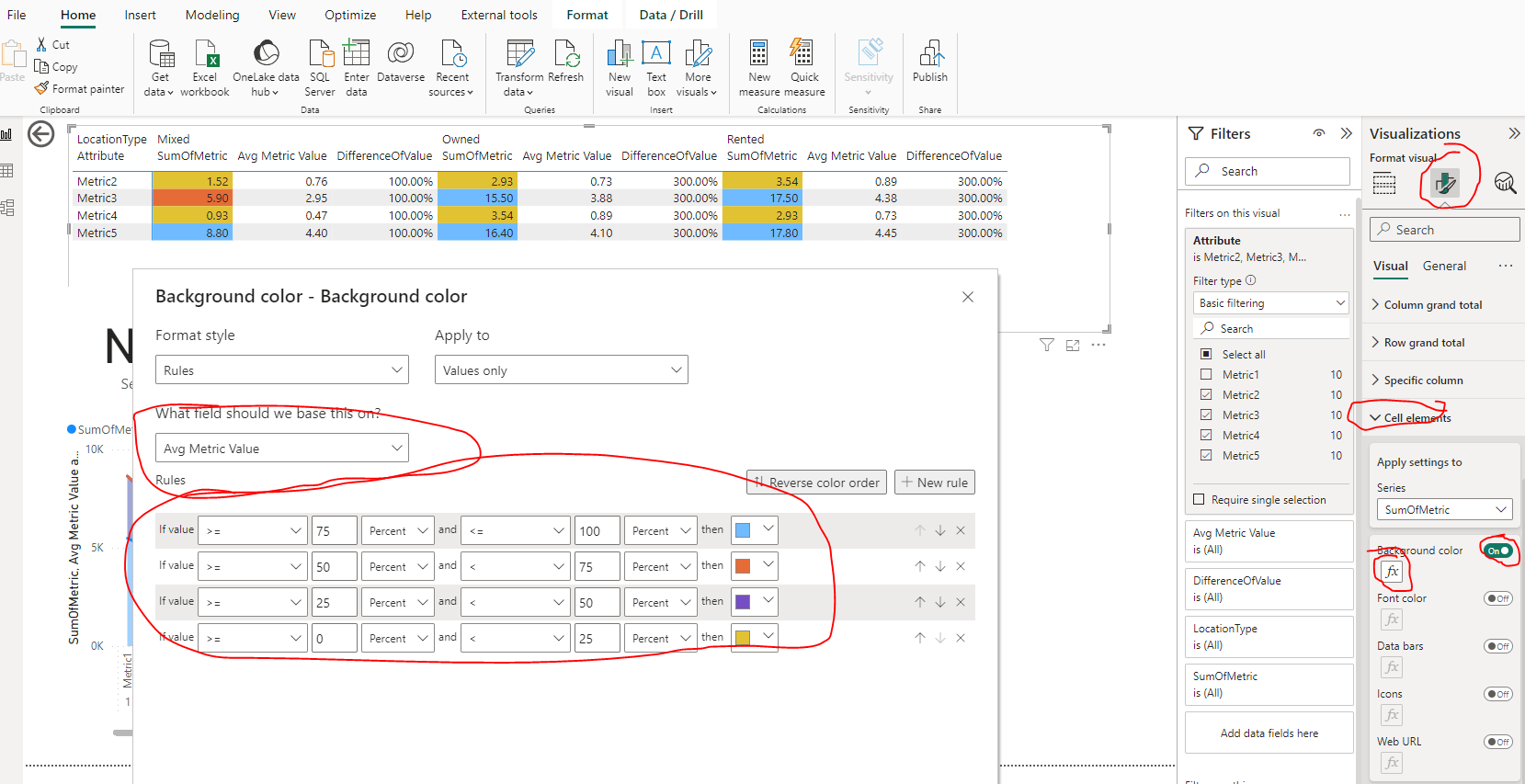Solved: Heatmap based on range - Microsoft Fabric Community