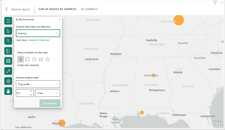 Creating Map with bubbles that don't change size w... - Microsoft ...