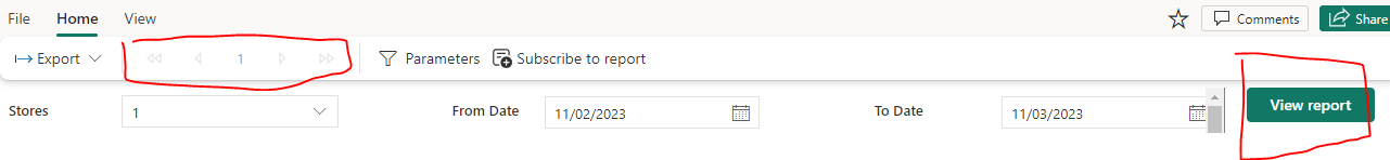 Report builder's Navigation Getting Disable - Microsoft Fabric Community