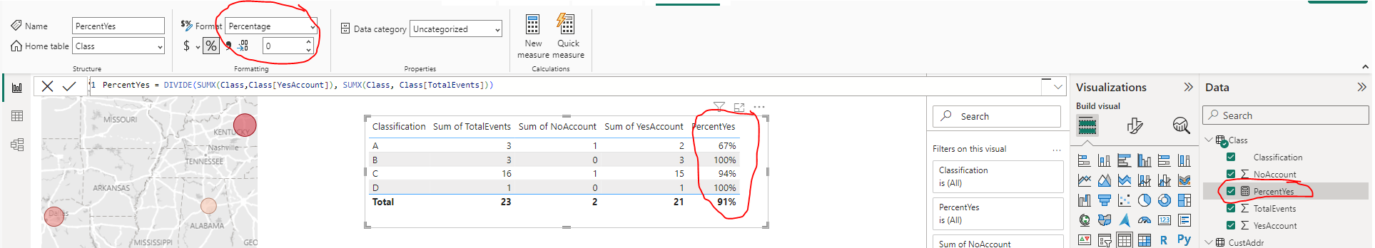 Solved: Calculate Percentage on Columns - Microsoft Fabric Community
