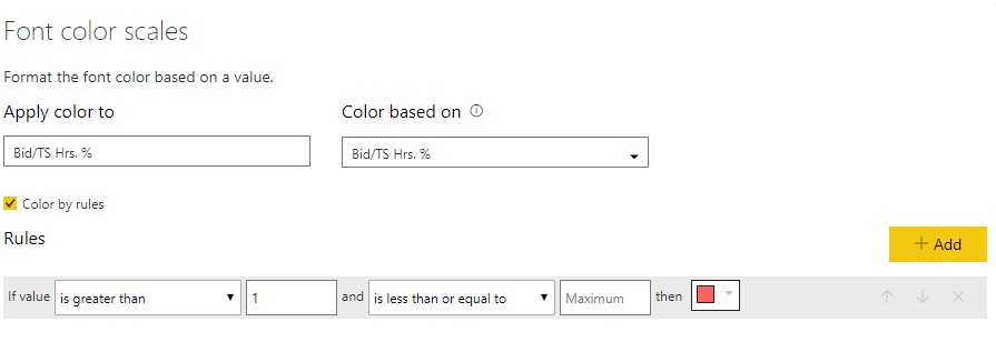 Solved: Color code a % Measure - Microsoft Fabric Community