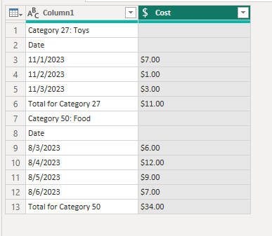 Solved: Categorize rows based on value in other columns - Microsoft ...