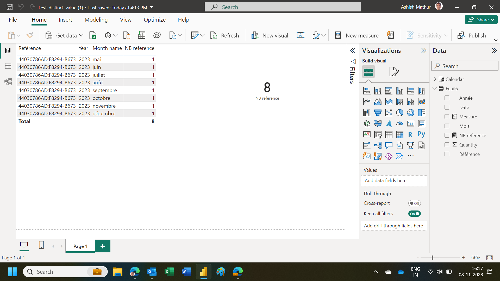 Solved: Sumx not return good total - Microsoft Fabric Community