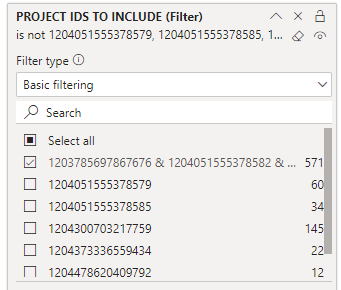 Page Filter Using Group - Microsoft Fabric Community