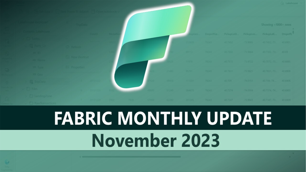 November Fabric 2023 Webinars