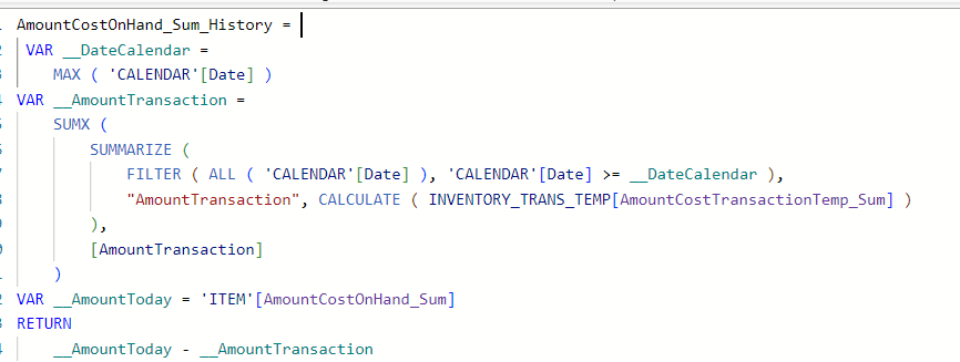 Re: How to calculate delta inventory value - Microsoft Fabric Community