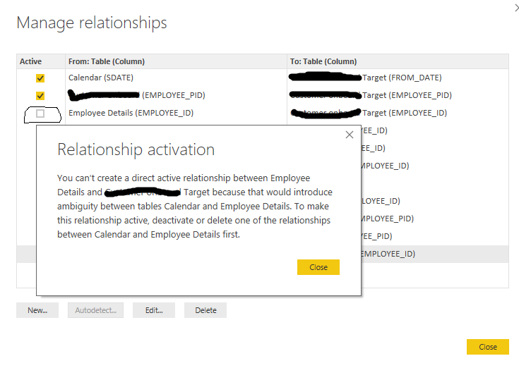 Solved: unable to create relationship in power bi desktop - Microsoft  Fabric Community