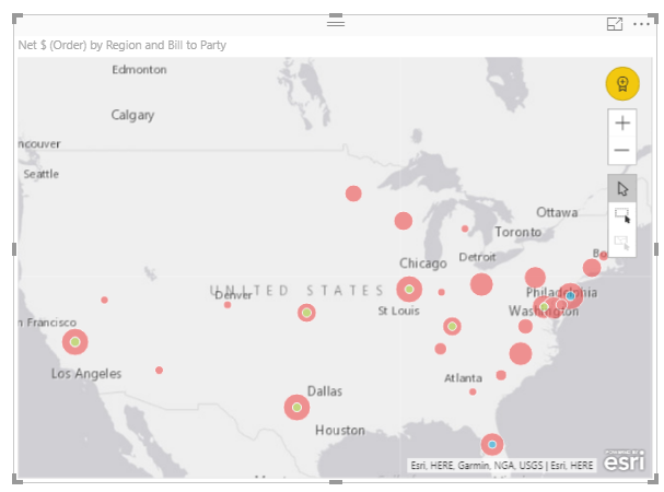 Solved: Re: Create a map showing data on different bubbles - Microsoft ...