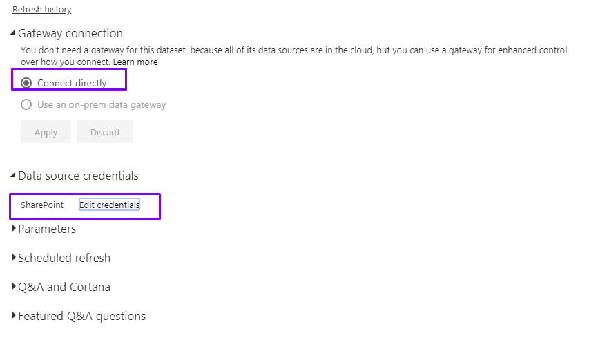 PowerBI Service: Data Set Refresh Failure - Microsoft Fabric Community